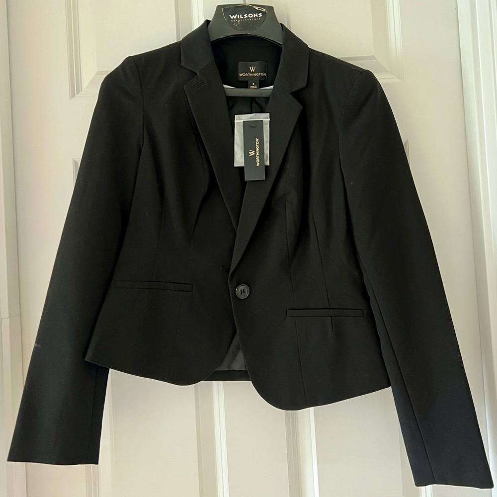 black blazer